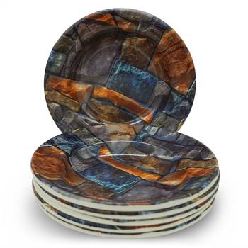 Classic Laminato Melamine Quarter Plates 2