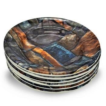 Classic Laminato Melamine Quarter Plates 3