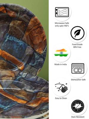 Classic Laminato Melamine Quarter Plates 5