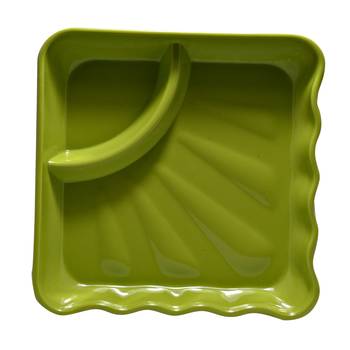 Gallery99 Green Square High Grade Serving Plates set of 12 (6x6x1) 3