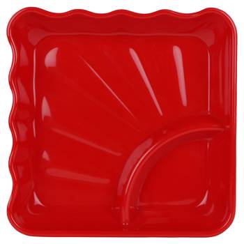 Gallery99 Red Square High Grade Serving Plates set of 12 (6x6x1) 3