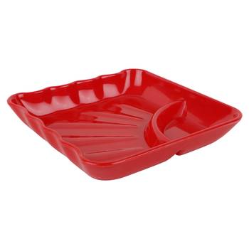 Gallery99 Red Square High Grade Serving Plates set of 12 (6x6x1) 4
