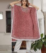 Women's Rayon Kaftan with pant