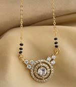 White mangalsutra