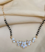 White mangalsutra
