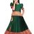 Girl's Pattu Pavadai Readymade Tapeeta Silk Lehenga Choli