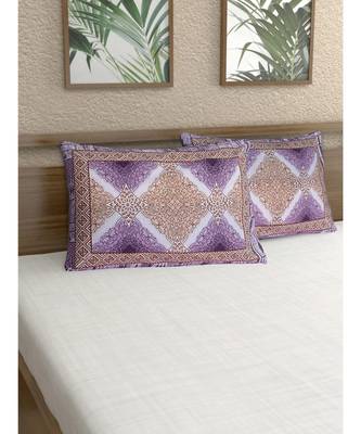 100% Cotton 200 TC 28X18 Inches Pillow Covers (Set of 2) 1
