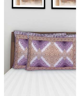 100% Cotton 200 TC 28X18 Inches Pillow Covers (Set of 2) 3