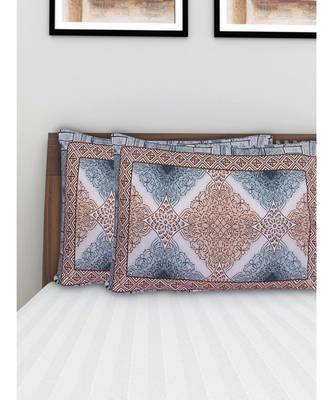100% Cotton 200 TC 28X18 Inches Pillow Covers (Set of 2) 3