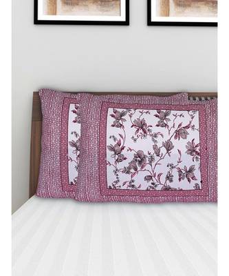 100% Cotton 200 TC 28X18 Inches Pillow Covers (Set of 2) 3