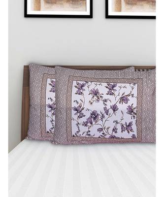 100% Cotton 200 TC 28X18 Inches Pillow Covers (Set of 2) 3