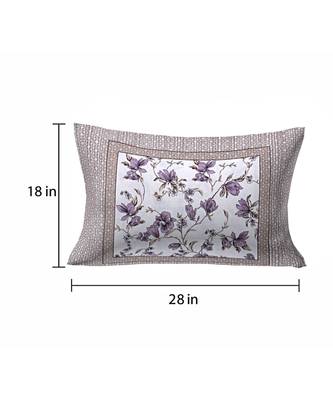 100% Cotton 200 TC 28X18 Inches Pillow Covers (Set of 2) 4