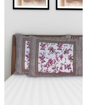 100% Cotton 200 TC 28X18 Inches Pillow Covers (Set of 2) 3