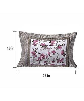 100% Cotton 200 TC 28X18 Inches Pillow Covers (Set of 2) 4