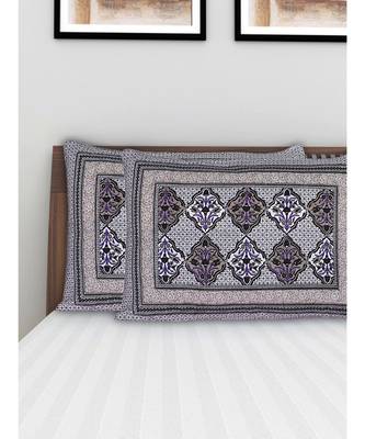 100% Cotton 200 TC 28X18 Inches Pillow Covers (Set of 2) 3