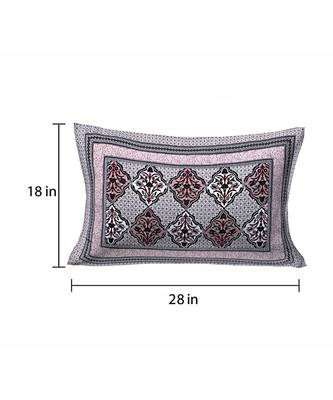 100% Cotton 200 TC 28X18 Inches Pillow Covers (Set of 2) 4