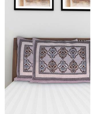 100% Cotton 200 TC 28X18 Inches Pillow Covers (Set of 2) 3