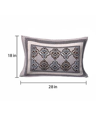 100% Cotton 200 TC 28X18 Inches Pillow Covers (Set of 2) 4