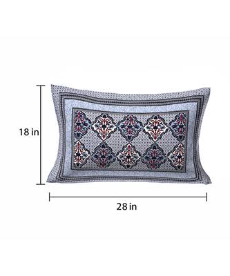 100% Cotton 200 TC 28X18 Inches Pillow Covers (Set of 2) 4