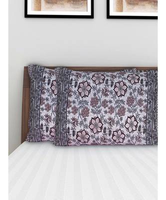100% Cotton 200 TC 28X18 Inches Pillow Covers (Set of 2) 3