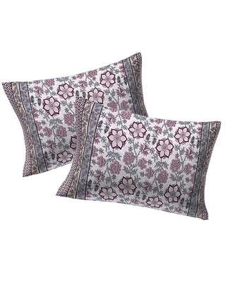 100% Cotton 200 TC 28X18 Inches Pillow Covers (Set of 2) 2