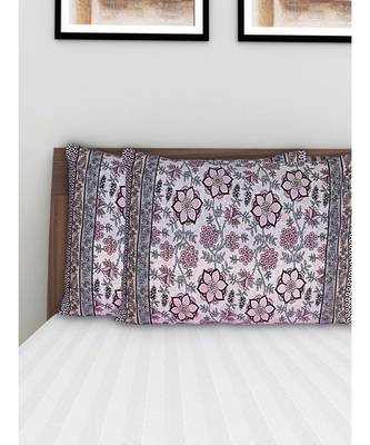 100% Cotton 200 TC 28X18 Inches Pillow Covers (Set of 2) 3