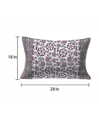100% Cotton 200 TC 28X18 Inches Pillow Covers (Set of 2) 4