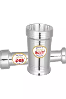 JAGGERY Stainless Steel Heavy Mortar Pestle Set Khal Batta Okhli Masher Kharad Crusher Imam Dasta Capacity210ml