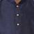 ANAN  Boys' Blue Cotton Silk Kurta & Pyjama Plain Set