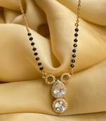 White mangalsutra