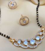 White mangalsutra
