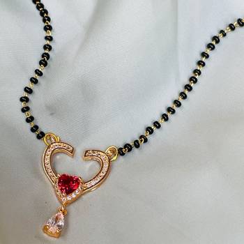 White mangalsutra 1