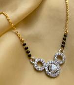 White mangalsutra