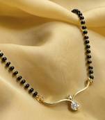 White mangalsutra