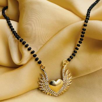 White mangalsutra 1