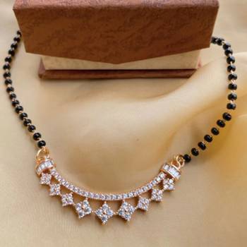 White mangalsutra 1