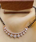 White mangalsutra
