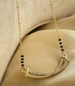 White mangalsutra