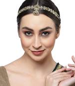  Embellished Rajputi Rajasthani Borla sheeshphool Matha Patti for Women/Girls