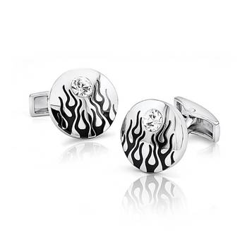 Mahi Fiery Liana Cufflinks with Swarovski Elements 1