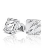 Mahi Trendy Liana Cufflinks with Swarovski Elements