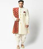 DEYANN Sherwani,Dhupatta with Patiala Set