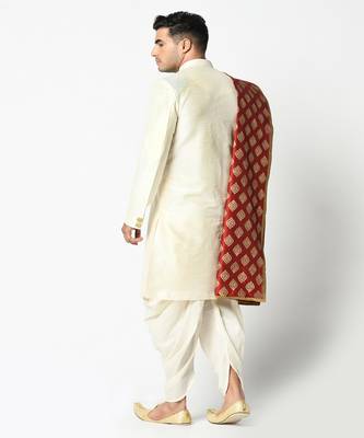 DEYANN Sherwani,Dhupatta with Patiala Set 4