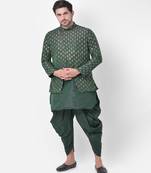 DEYANN Short Achkan Sherwani With Pathani