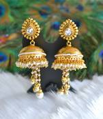 Antique long bridal jhumkkas dj-01283