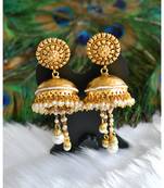 Antique long bridal jhumkkas dj-01284