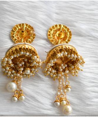 Antique long bridal jhumkkas dj-01284 3
