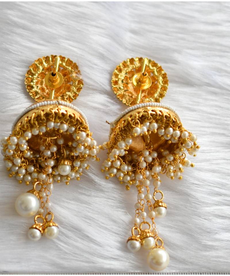 Antique long bridal jhumkkas dj-01284