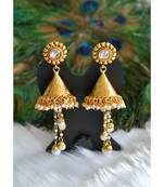 Antique long bridal jhumkkas dj-01285