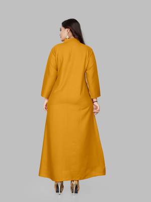 Fashion Kreza Women's 14kg Rayon Casual A-Line Kurta 2